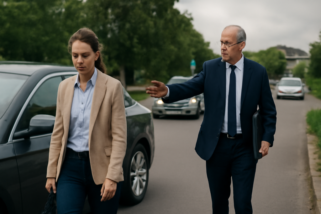 AI-illustratie bij: Concept: Auto & Mobiliteit — Israël zet Nederlandse diplomaten Ramallah uit vanwege boycot Israëlische