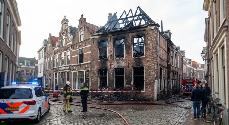 Woning in Gorinchem onbewoonbaar na brand