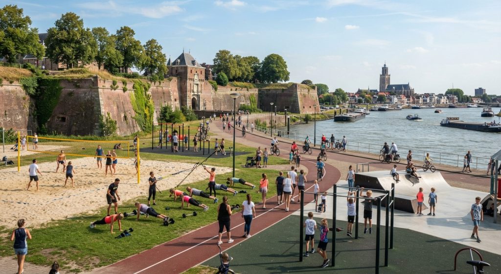 Sportplek Buiten de Waterpoort in Gorinchem genomineerd voor Beste Beweeglocatie