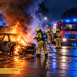 Onderzoek naar autobrand na harde knal in Spijkenisse