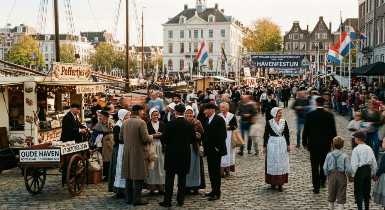 Overzicht van historische activiteiten in Rotterdam op 17 oktober 2026