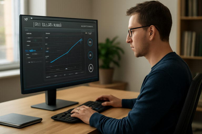 AI-illustratie bij: Concept: Software & Online Tools — Software-update - Fan Control 282