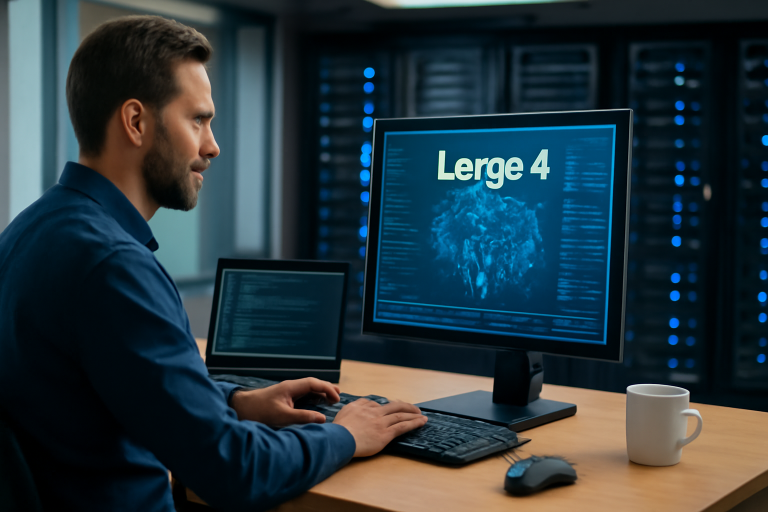 AI-illustratie bij: Europese ontwikkelingen in AI-modellen en hun impact op hosting en datacenters
