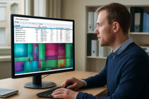 AI-illustratie bij: WinDirStat 2.9.2: update van opensource tool voor schijfruimtebeheer op Windows