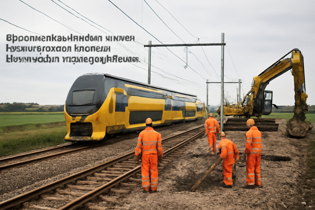 Spoorwerkzaamheden tussen Leeuwarden en Stavoren beïnvloeden reismogelijkheden