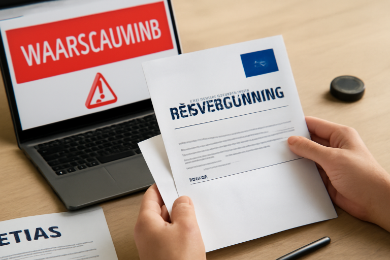AI-illustratie bij: Waarschuwing voor nepsites rond toekomstige reisvergunning Etias
