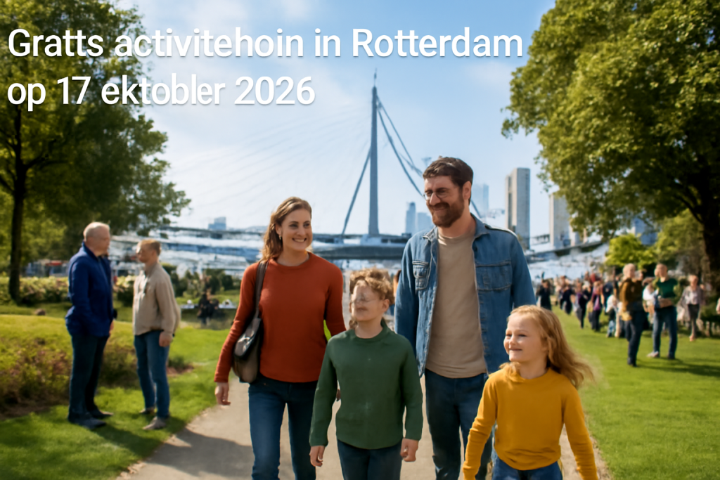 AI-illustratie bij: Gratis activiteiten in Rotterdam op 17 oktober 2026