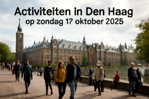 AI-illustratie bij: Activiteiten in Den Haag op zondag 17 oktober 2026