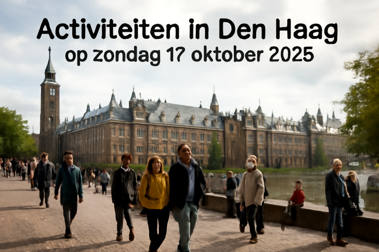 AI-illustratie bij: Activiteiten in Den Haag op zondag 17 oktober 2026