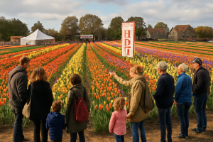 AI-illustratie bij: Overzicht van activiteiten op Tulpen in Lisse op 21 oktober 2026