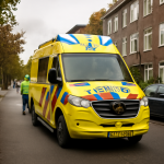 AI-illustratie bij: Hoge urgentie ambulance-inzet aan Mgr Bekkerslaan in Rijswijk