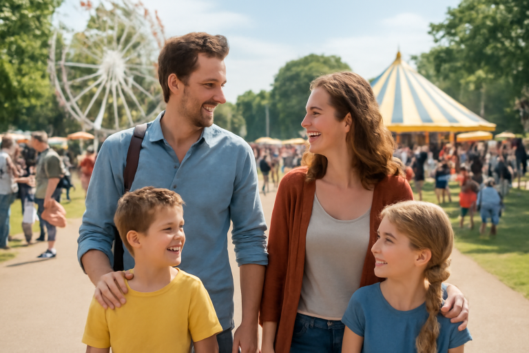 AI-illustratie bij: Familiedag in Den Haag op 21 oktober 2026: overzicht van activiteiten