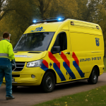 AI-illustratie bij: Ambulance-inzet met normale urgentie in Stationspark Sliedrecht op 17 oktober 2026