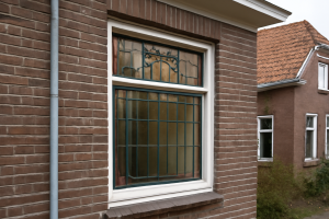 AI-illustratie bij: Isoleren van glas-in-loodramen als alternatief voor vervanging in huurwoningen