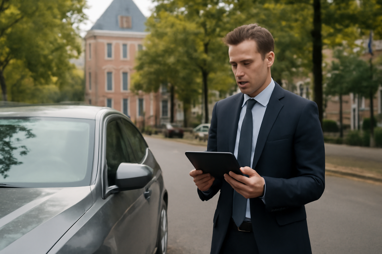 AI-illustratie bij: Concept: Auto & Mobiliteit — Voorspellingssite Polymarket stapt naar rechter om Nederlands verbod aan