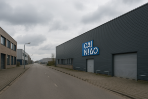 AI-gegenereerde illustratie: Cainiao breidt logistieke activiteiten uit in Hellevoetsluis met nieuwe huur van 26.000 m²