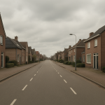 AI-gegenereerde illustratie: Hulpdiensten ingezet bij ongeval op Zeestraat in Monster